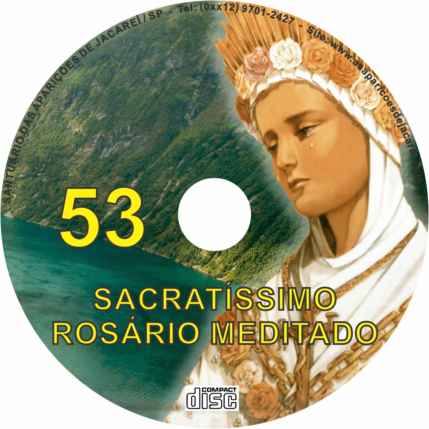 CD Rosário Meditado 053 CD Rosário Meditado 053